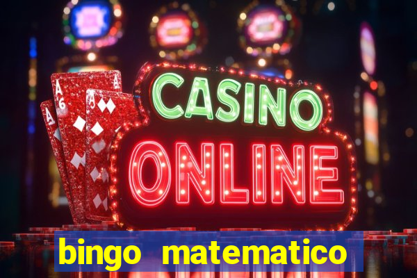 bingo matematico para ensino medio